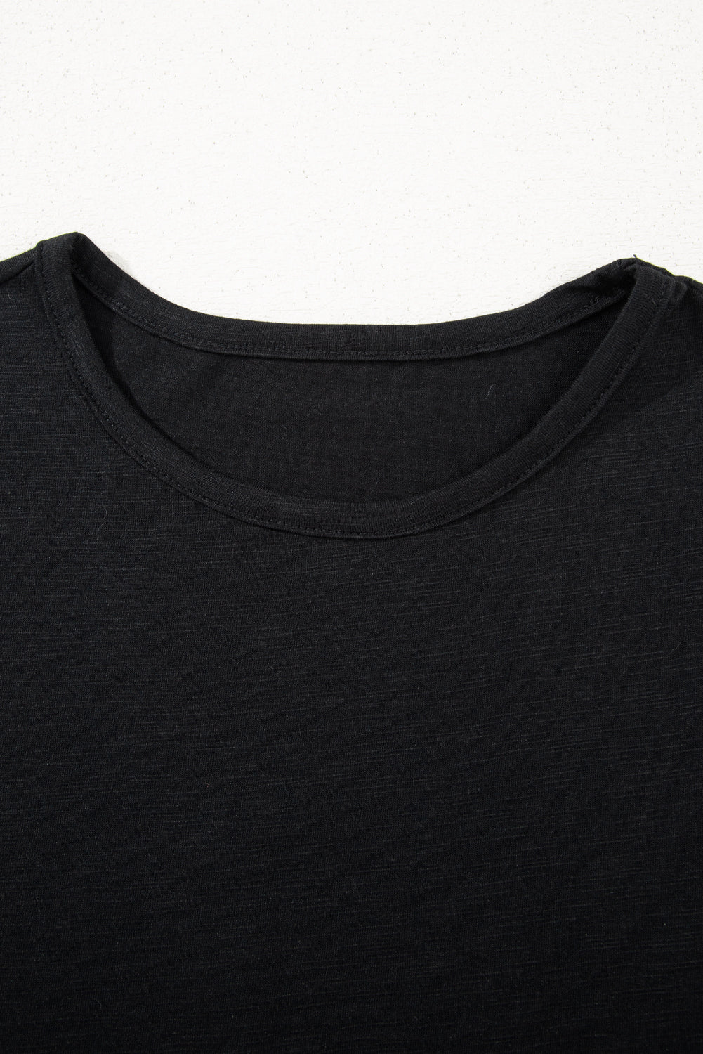 Black Ricrac Trim Printed Flutter Sleeve Contrast Patchwork Blouse